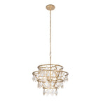 Fleur 4 Light   Chandelier - French Gold