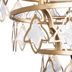 Fleur 4 Light   Chandelier - French Gold