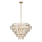 Fleur 10 Light   Chandelier - French Gold