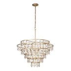 Fleur 10 Light   Chandelier - French Gold