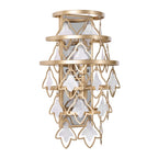 Fleur 2 Light   Sconce - French Gold