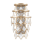 Fleur 2 Light   Sconce - French Gold