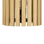 Suratto 2 Light   Pendant - Matte Black/Honey Blonde