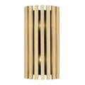 Suratto 2 Light   Sconce - Matte Black/Honey Blonde