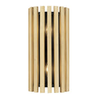Suratto 2 Light   Sconce - Matte Black/Honey Blonde