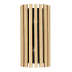 Suratto 2 Light   Sconce - Matte Black/Honey Blonde