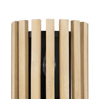 Suratto 2 Light   Sconce - Matte Black/Honey Blonde