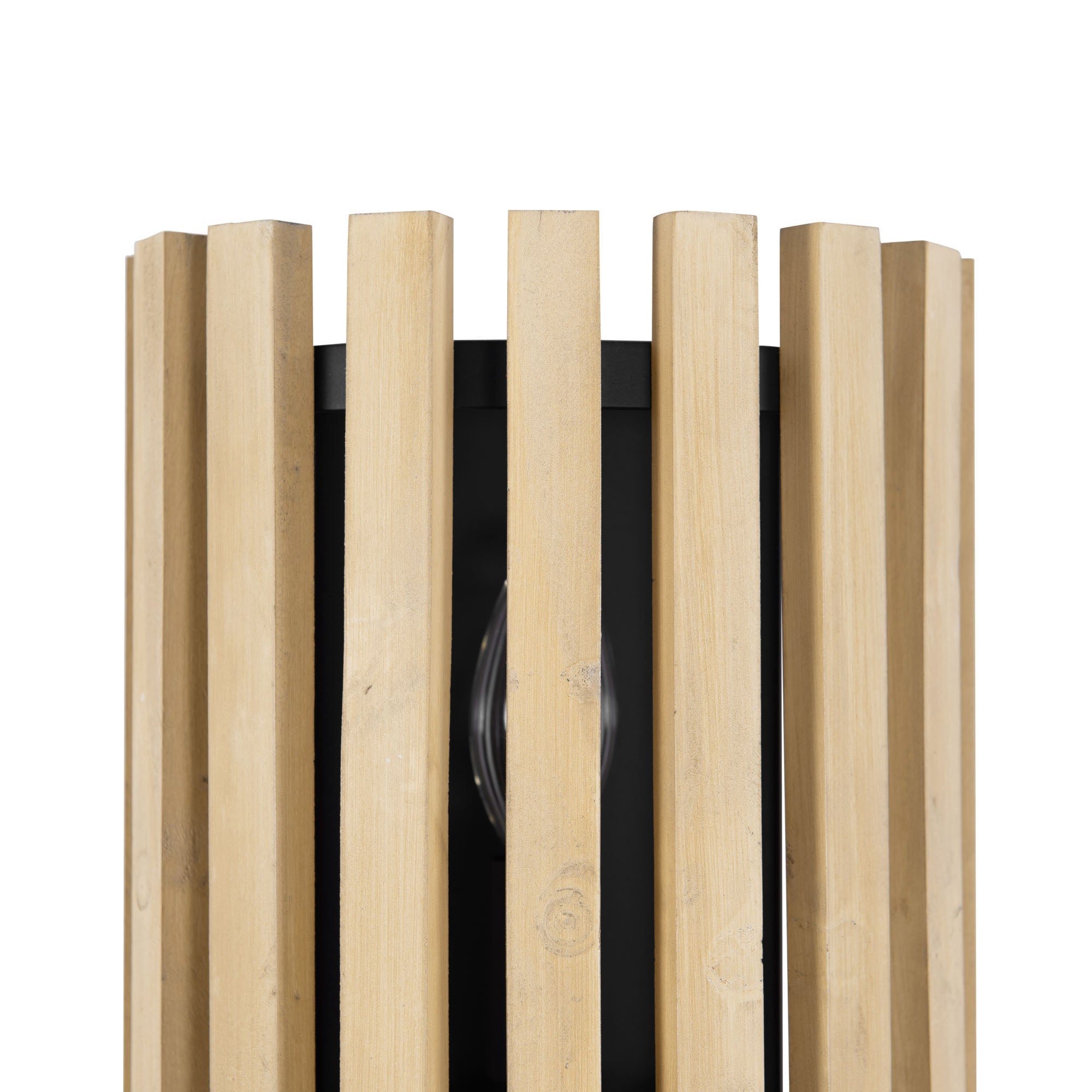 Suratto 2 Light   Sconce - Matte Black/Honey Blonde