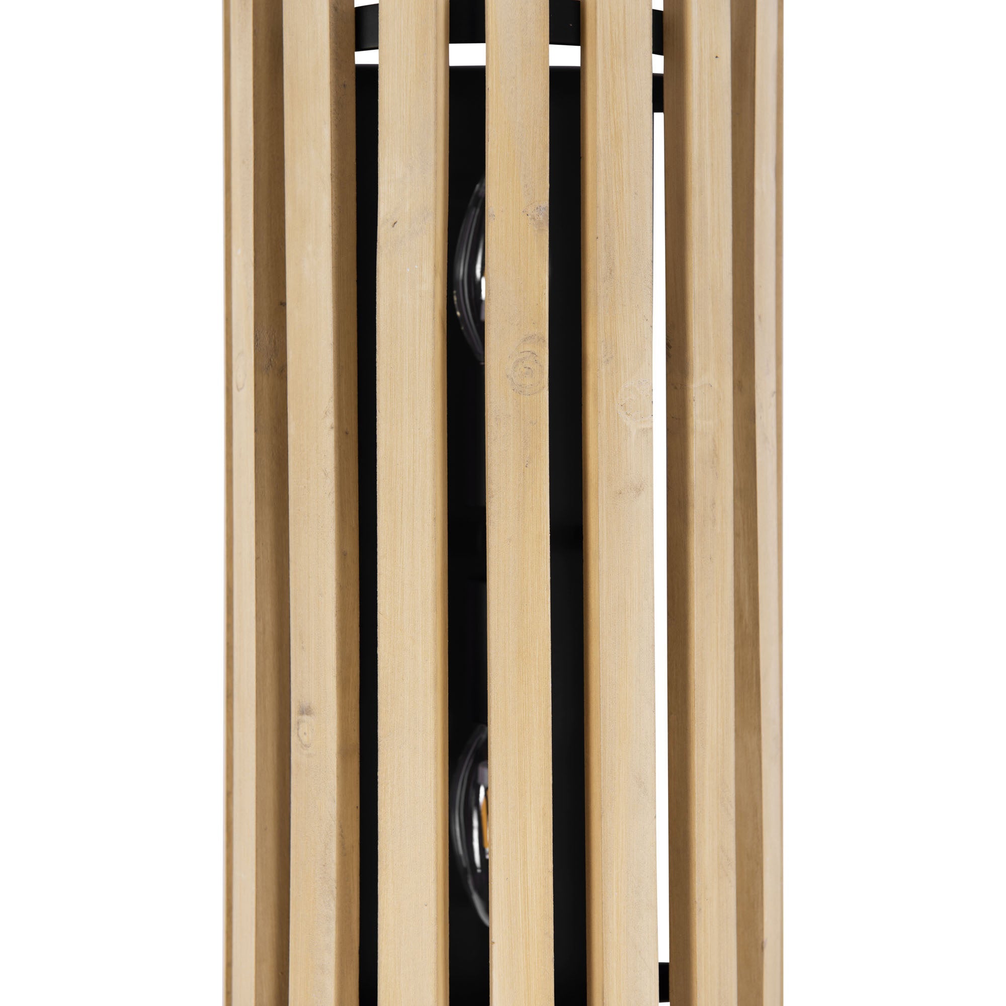Suratto 2 Light   Sconce - Matte Black/Honey Blonde