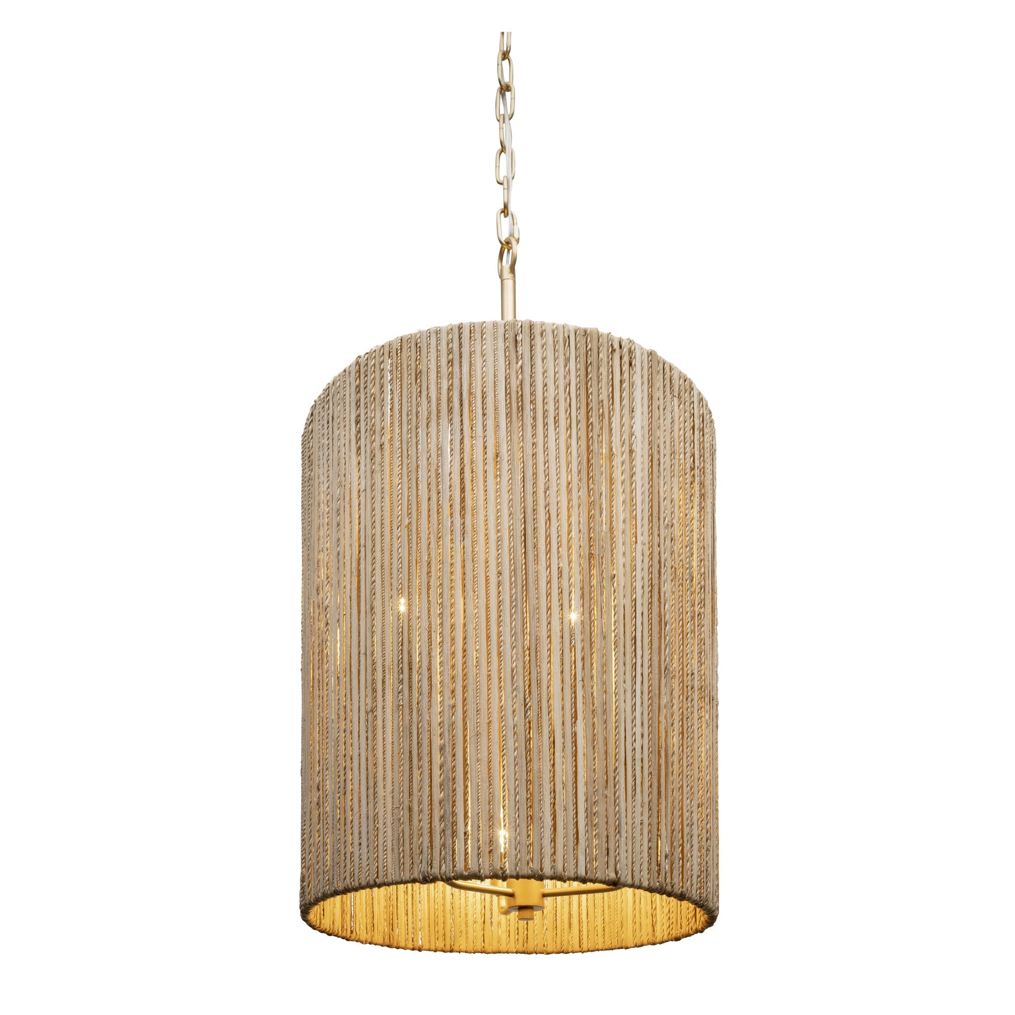 Jacob's Ladder 6 Light   Foyer - French Gold