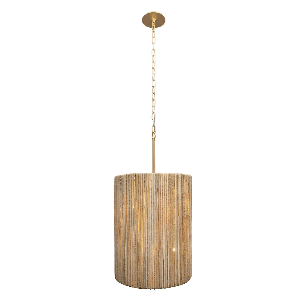 Jacob's Ladder 6 Light   Foyer - French Gold