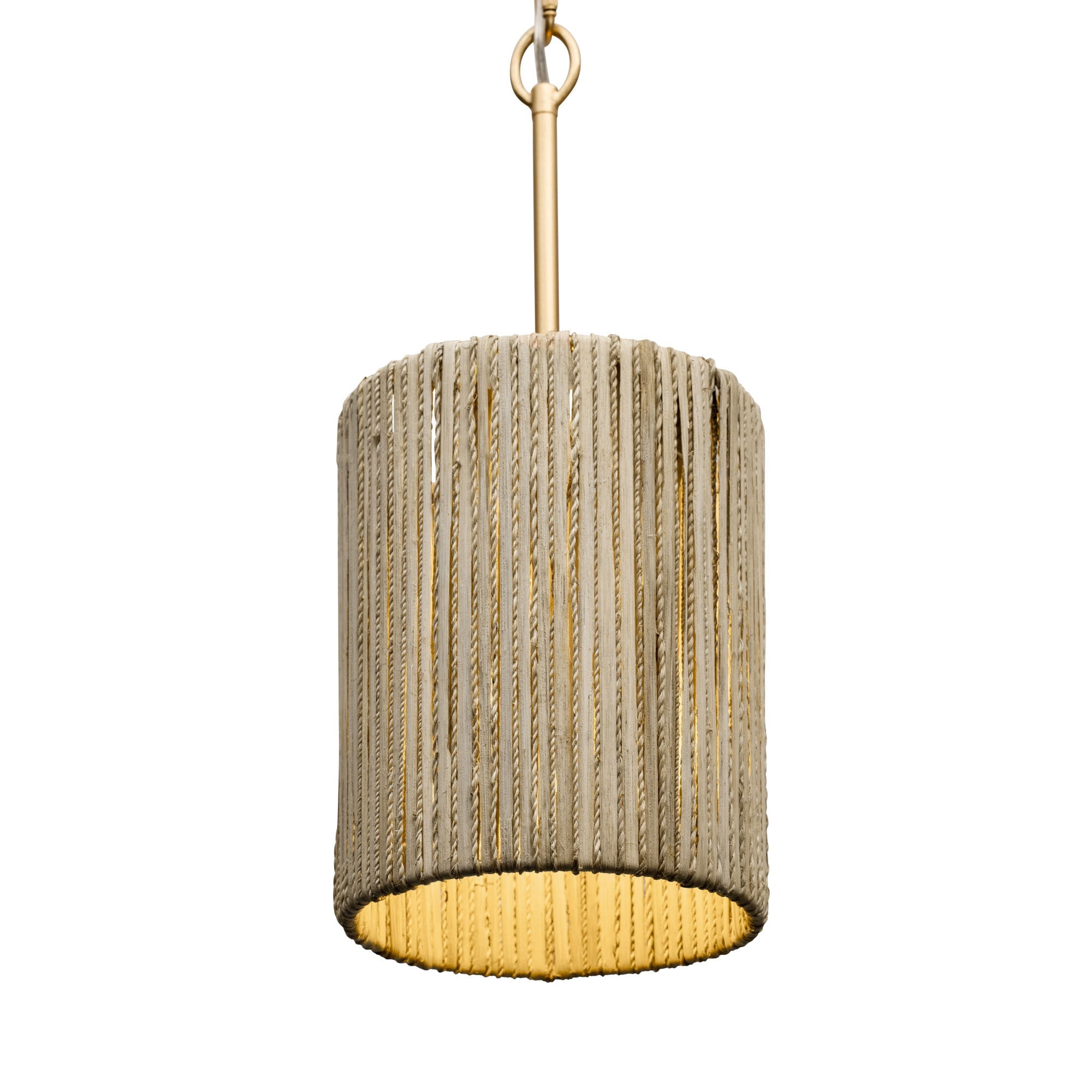 Jacob's Ladder 1 Light   Mini Pendant - French Gold