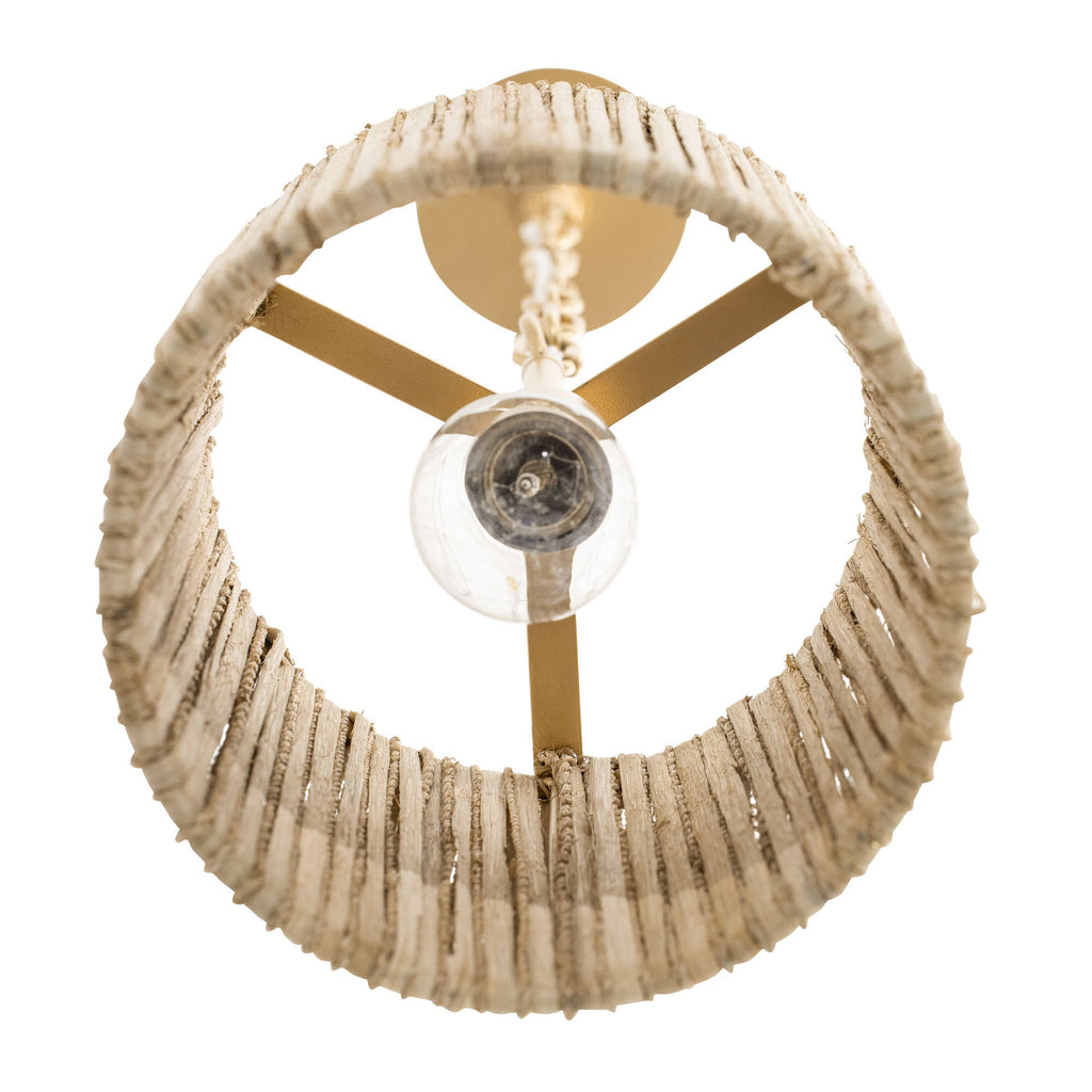 Jacob's Ladder 1 Light   Mini Pendant - French Gold