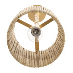 Jacob's Ladder 1 Light   Mini Pendant - French Gold