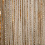 Jacob's Ladder 6 Light   Linear Pendant - French Gold