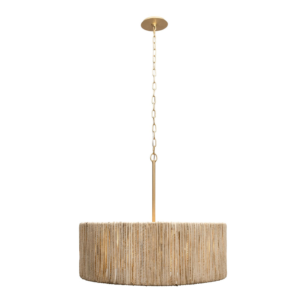Jacob's Ladder 6 Light   Pendant - French Gold