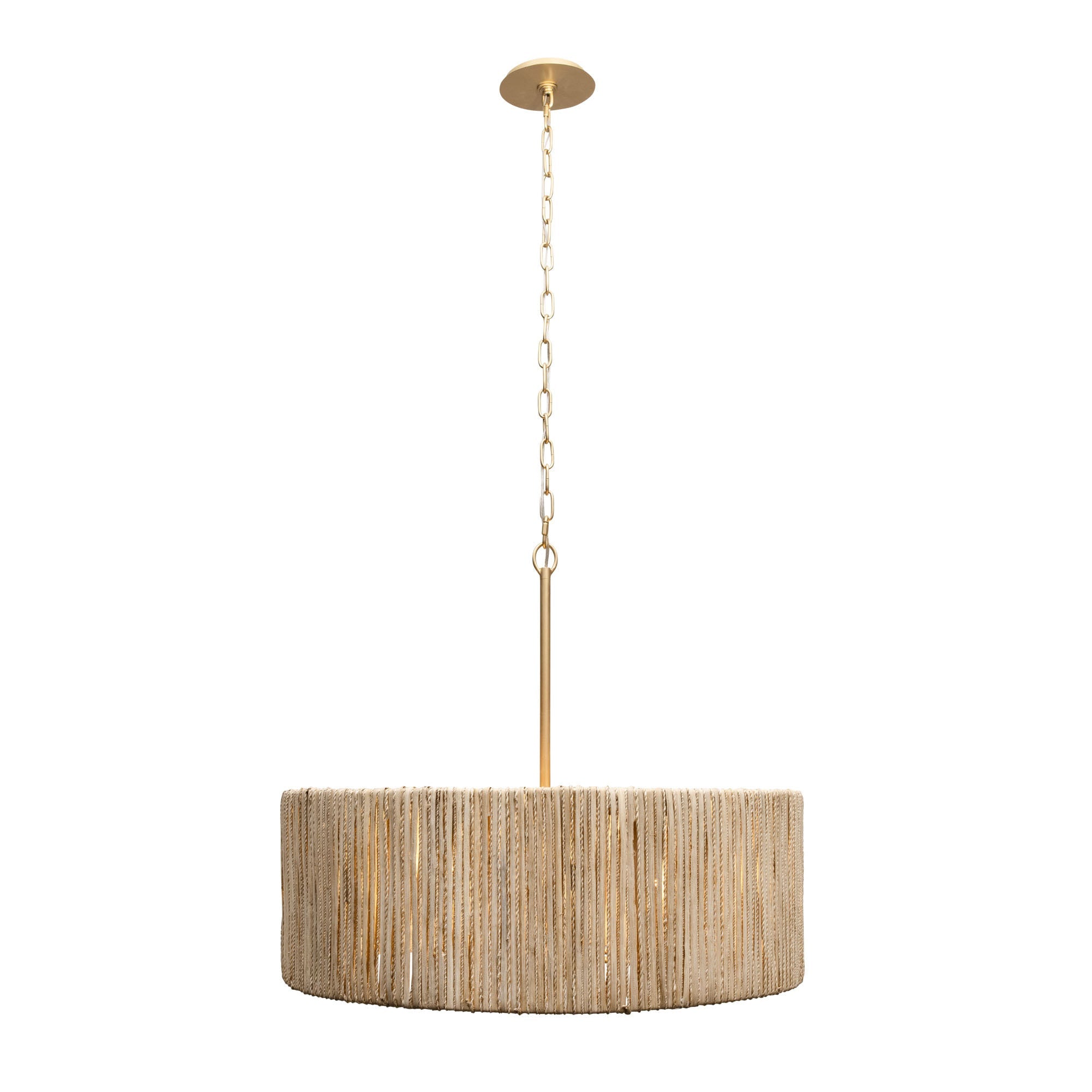 Jacob's Ladder 6 Light   Pendant - French Gold
