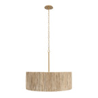 Jacob's Ladder 6 Light   Pendant - French Gold