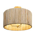 Jacob's Ladder 3 Light   Semi-Flush - French Gold