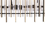 Park Row 10 Light   Pendant - Matte Black/French Gold