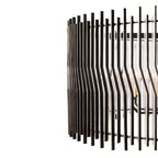 Park Row 10 Light   Pendant - Matte Black/French Gold