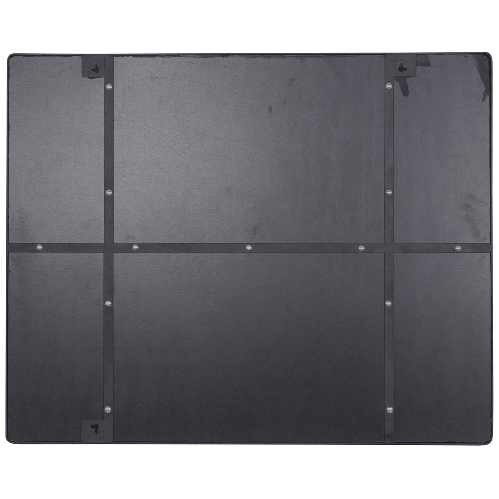 Kye 24x30 Rectangular Rounded Wall Mirror - Black