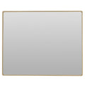Kye 24x30 Rectangular Rounded Wall Mirror - Gold