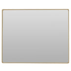 Kye 24x30 Rectangular Rounded Wall Mirror - Gold
