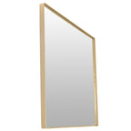 Kye 24x30 Rectangular Rounded Wall Mirror - Gold