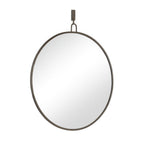 Stopwatch 40-in Round Mirror - Bronze
