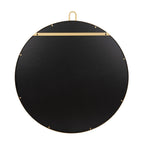 Stopwatch 40-in Round Mirror - Gold