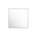 Kye 40x40 Rounded Square Wall Mirror - Bronze