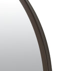 Cottage 30-in Round Mirror - Bronze