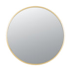 Cottage 30-in Round Mirror - Gold