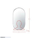 Capsule 22x40 Mirror - Black