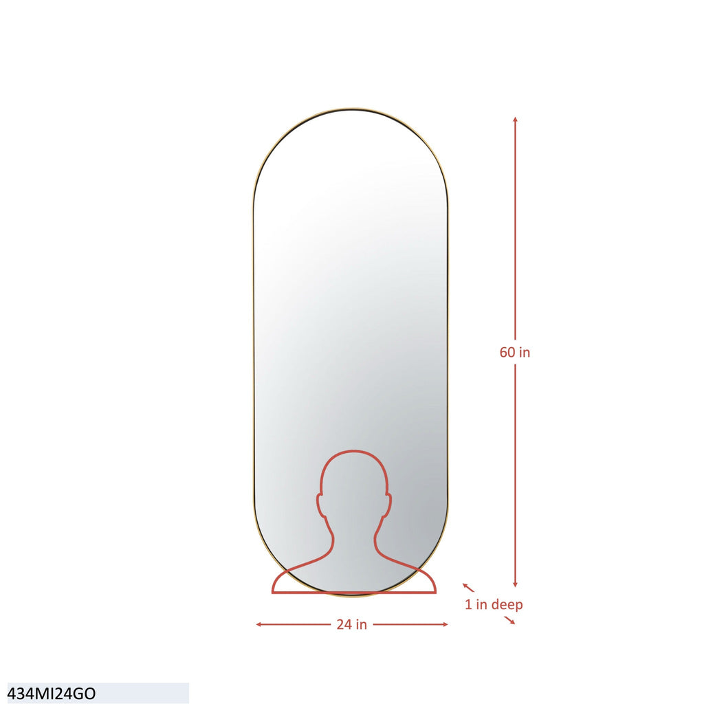 Capsule 24x60 Mirror - Black