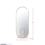 Capsule 24x60 Mirror - Chrome