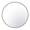 Tablet 30-in Round Wall Mirror - Bronze