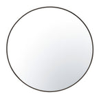 Tablet 30-in Round Wall Mirror - Bronze