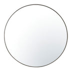 Tablet 40-in Round Wall Mirror - Bronze
