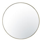 Tablet 40-in Round Wall Mirror - Gold