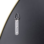 Tablet 40-in Round Wall Mirror - Gold