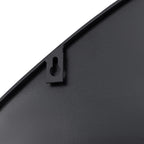 Tablet 50-in Round Wall Mirror - Black