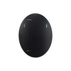 Tablet 22 x 30 Oval Mirror - Black