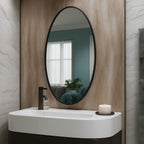 Tablet 22 x 30 Oval Mirror - Bronze