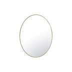 Tablet 22 x 30 Oval Mirror - Gold