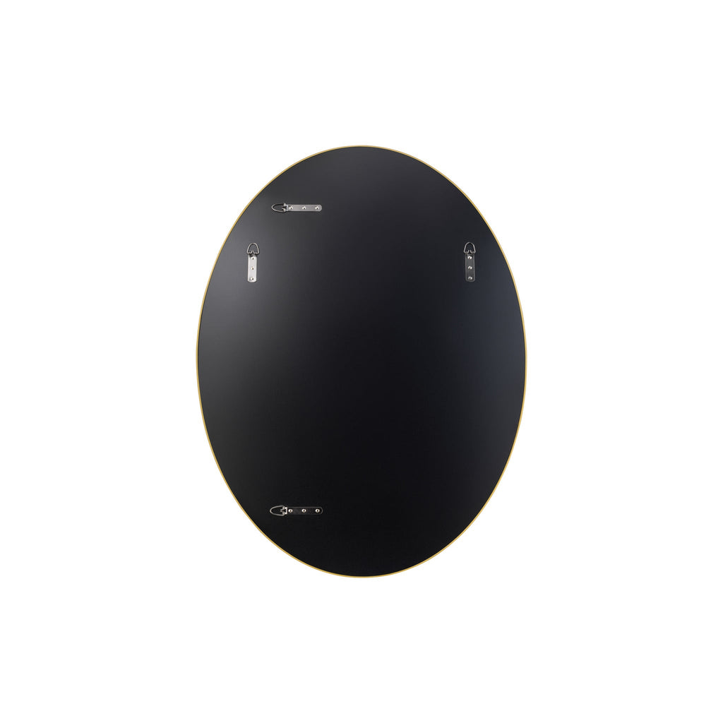 Tablet 22 x 30 Oval Mirror - Gold