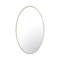 Tablet 24 x 40 Oval Mirror - Gold