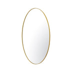 Tablet 24 x 40 Oval Mirror - Gold
