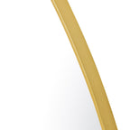 Tablet 24 x 40 Oval Mirror - Gold